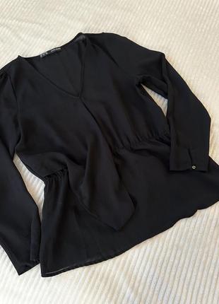 Легка шифонова блуза / кофта сітка