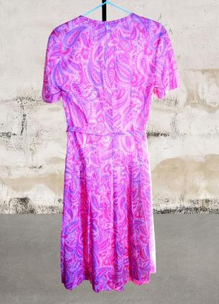 Длинное платье розового цвета от norman linton8 фото