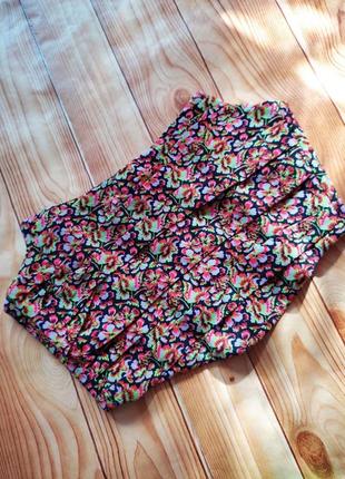 Корсет в квітковий принт