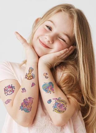 Набір дитячих тимчасових татуювань «my little pony», dodo 2004383 фото