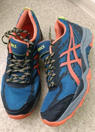 Кросівки оригінальні треккінгові asics gel-fujitrabuco ver.5 розміру 43-43'5