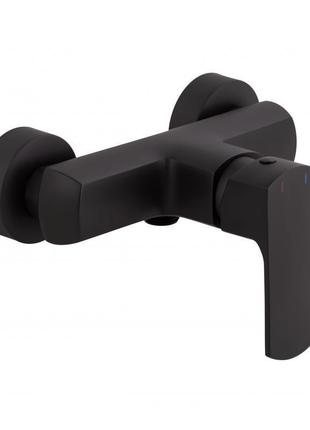 Смеситель для душа qtap lipno qtlipno4023101cb black matt