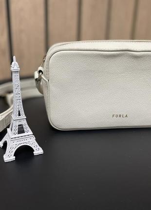 Жіноча сумка furla block mini crossbody!