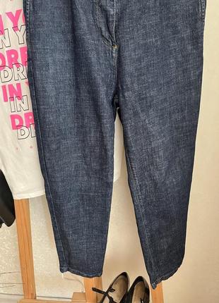 Укороченные джинсы высокая посадка4 фото