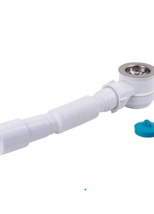 Сифон для душового піддона lidz (whi) 60 04 p002 01 (вихід 40/50 мм)