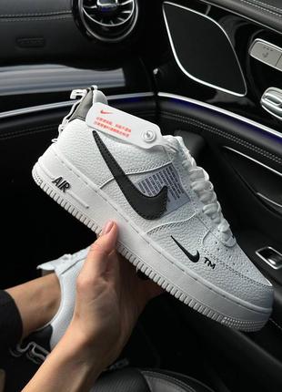 Кросівки унісекс nike air force 1 low  black/white