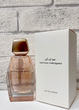 Narciso rodriguez all of me💥оригінал 1,5 мл розпив аромата затест3 фото