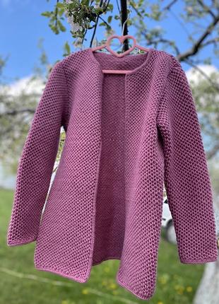 Красивий кардиган handmade 3
