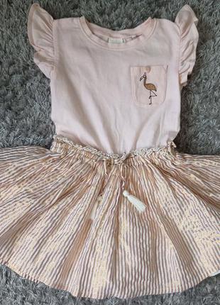 Сукня з фламінго1 фото