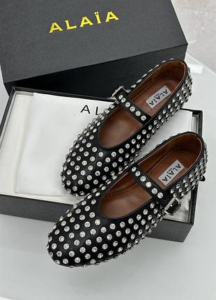 Балетки в стиле alaia люкс