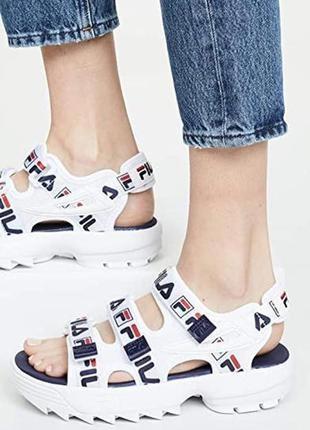 Босоніжки сандалії fila disruptor sandal оригінал!2 фото