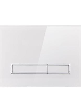 Панель смыва для унитаза qtap nest qt0111v1105gw
