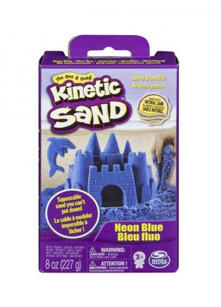 Пісок для дитячої творчості kinetic sand neon (рожевий)5 фото