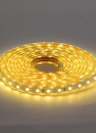 Стрічка світлодіодна "volga" (220-240v) вологозахищена 3000к ціна вказана за 1м
