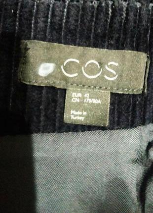 Универсальная вельветовая юбка популярного шведского бренда cos4 фото
