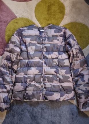 Двусторонняя демисезонная курточка twin-set на девочку 10-12 лет.2 фото