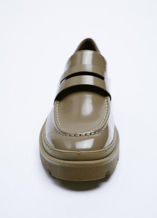 Лофери, туфлі zara, колекція 2023 року, 37 розмір3 фото