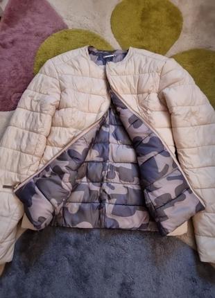 Двусторонняя демисезонная курточка twin-set на девочку 10-12 лет.5 фото