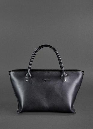 Жіноча сумка blanknote midi графіт (bn-bag-24-g)2 фото