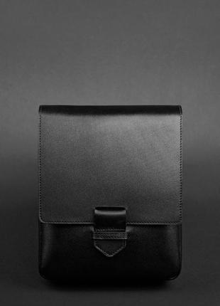 Сумка-месенджер blanknote esquire чорний (bn-bag-18-g)