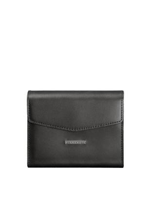 Жіноча шкіряна сумка поясна/кроссбоді blanknote mini чорна (bn-bag-38-2-g)