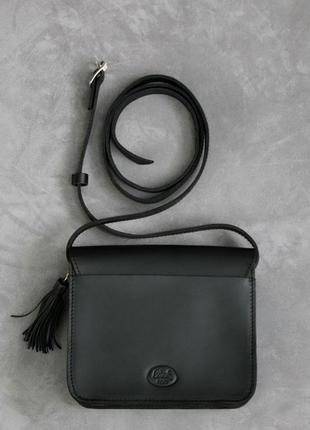 Бохо сумка blanknote лілу чорний (bn-bag-3-g-man)2 фото