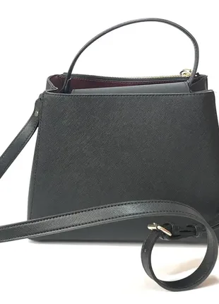 Жіноча сумка середнього розміру шкіра шкіра саф'яно zara2 фото