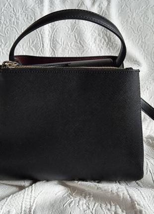 Жіноча сумка середнього розміру шкіра шкіра саф'яно zara4 фото