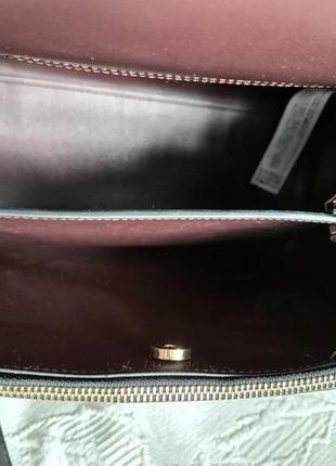 Жіноча сумка середнього розміру шкіра шкіра саф'яно zara6 фото