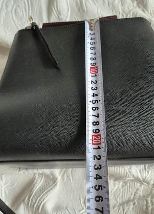 Жіноча сумка середнього розміру шкіра шкіра саф'яно zara9 фото