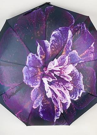 Женский складной зонт автомат c принтом от flagman, fl0134-2
