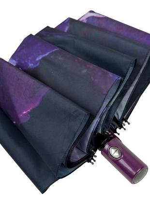 Женский складной зонт автомат c принтом от flagman, fl0134-2