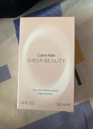 Парфюм calvin klein sheer beauty