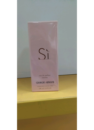 Жіноча парфумована вода  si eau de parfum intense