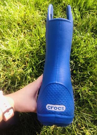 Резинові чоботи оригінал крокси crocs розмір j2 - 33-344 фото