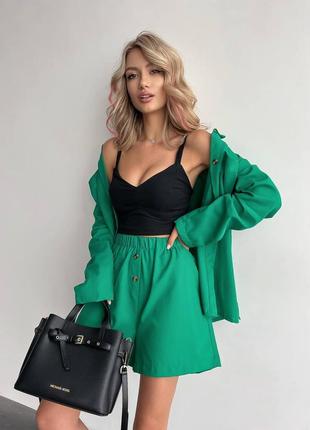 Костюм из льна 💚