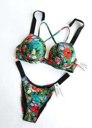 Купальник двойной пушап victoria's secret виктория сикрет оригинал2 фото