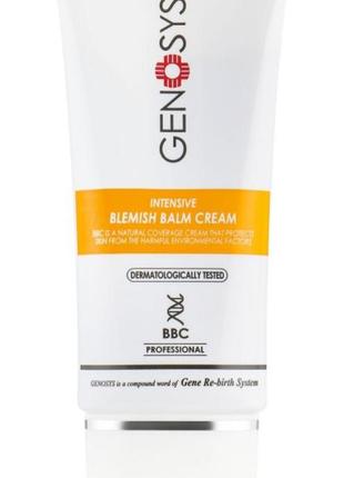 Солнцезащитный матирующий интенсивный bb крем для лица genosys intensive blemish balm cream spf30, 50 мл
