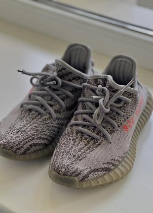 Adidas yeezy 350 v2 'beluga 2.0' sneakers оригинал7 фото