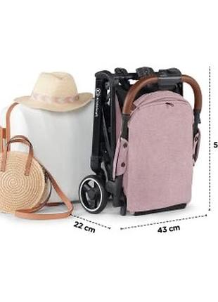 Коляска прогулянкова kinderkraft nubi pink8 фото