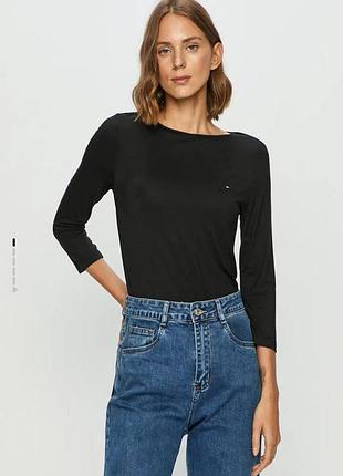 Гольф tommy hilfiger /розмір m-l/ чорний гольф / лонгслів tommy hilfiger / гольф томі хілфігер / кофта томі хілфігер / кофта томі хілфігер )4