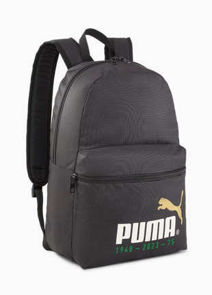 Чорний рюкзак puma phase 75 years backpack новий оригінал сша1 фото