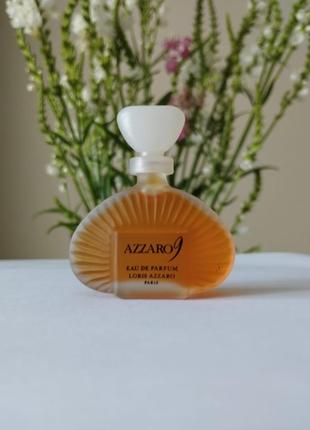 Azzaro 9 azzaro, вінтажна мініатюра, парфумована вода, 5 мл