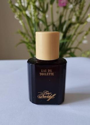 Zino davidoff davidoff, вінтажна мініатюра, туалетна вода, 5 мл