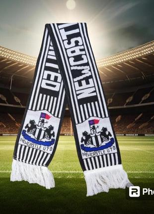 Футбольный шарф fc newcastle united1 фото