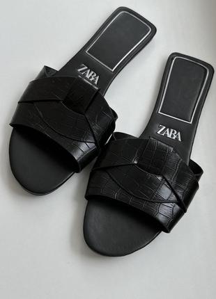 Жіночі шльопанці zara1 фото