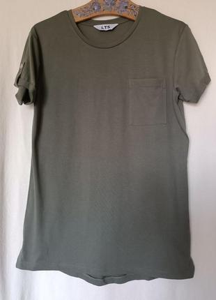 Жіноча футболка хакі long tall sally р.38/м/l
