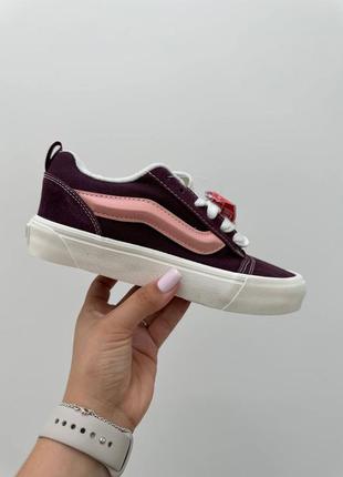 Жіночі кеди Moroccan vans knu skool венс