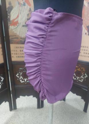 Юбка фиолетовая.  bolero.