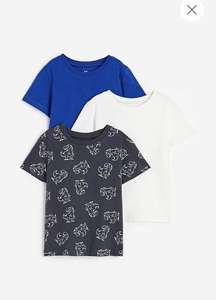 Новые футболки h&m 122/128,134/140